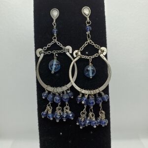 Vintage Avon NR Blue Earrings